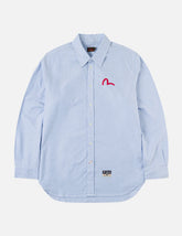 Seagull Print Oxford Shirt