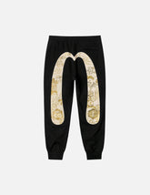 Seagull and Grateful Crane Daicock Print Regular Fit Sweatpants