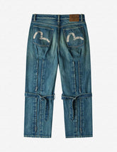 Washed Bondage Jeans