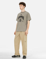 Distressed Wash Relax Fit T-shirt