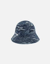 Allover Seagull Crane Jacquard Bucket Hat