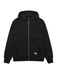 Emboss Kamon Logo Zip-Up Hoodie