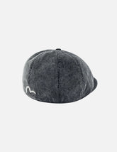 Seagull Embroidery Corduroy Hunting Cap