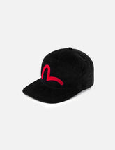 Seagull Appliqué Velvet Tucker Hat