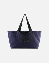 Seagull Denim Applique Tote Bag