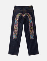 Brocade Daicock Straight Jeans