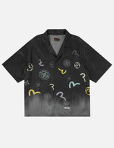 Dip-Dye Monogram Shirt