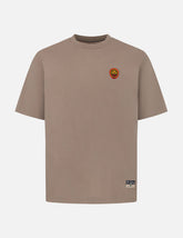 Daruma and Logo Embroidery Relax Fit T-shirt