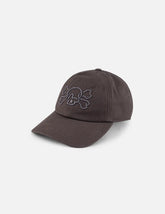Skull and Seagull Embroidery Cap