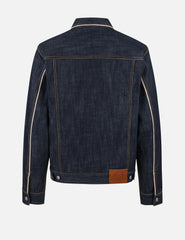 Classic Regular Fit Raw Denim Jacket