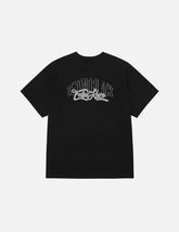 EVISUKURO Toothbrush Embroidery and Color-blocking Oversized T-shirt
