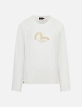 Seagull Foil Print with Studs Regular Fit T-shirt