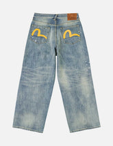5-Pocket Distressed Jeans