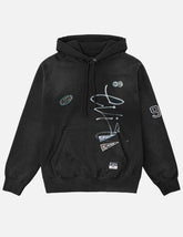 Fortune Embroidered Badges Hoodie