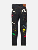 Multi-Pocket Seagull Regular Fit Jeans