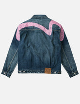 Pink Daicock Denim Jacket