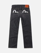 Black Washed Seagull Print Regular Fit Jeans #2020