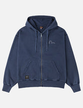 Heavy Washed and Distressed Hoodie