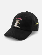 Alaska Bear & Lightning Embroidery Baseball Cap