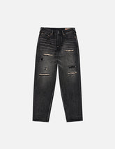 7-Pocket Design Washed Vintage Relax Fit Jeans #2030
