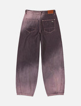 Two-tone Balloon Fit Jeans
