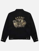 Gold Embroidery Studded Jacket