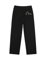 Brocade Seagull Patch Pocket Sweatpants
