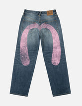 Pink Daicock Ripped Jeans
