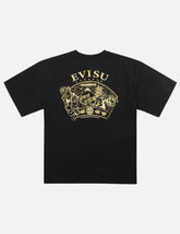 Gold Print Studded Tee