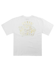 Gold Print Studded Tee