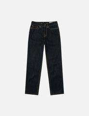 Seagull Embroidery with Metal Studs Relax Fit Jeans