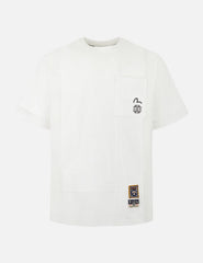 Multi-print and Fabric Blocking Relax Fit T-shirt