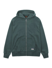 Emboss Kamon Logo Zip-Up Hoodie