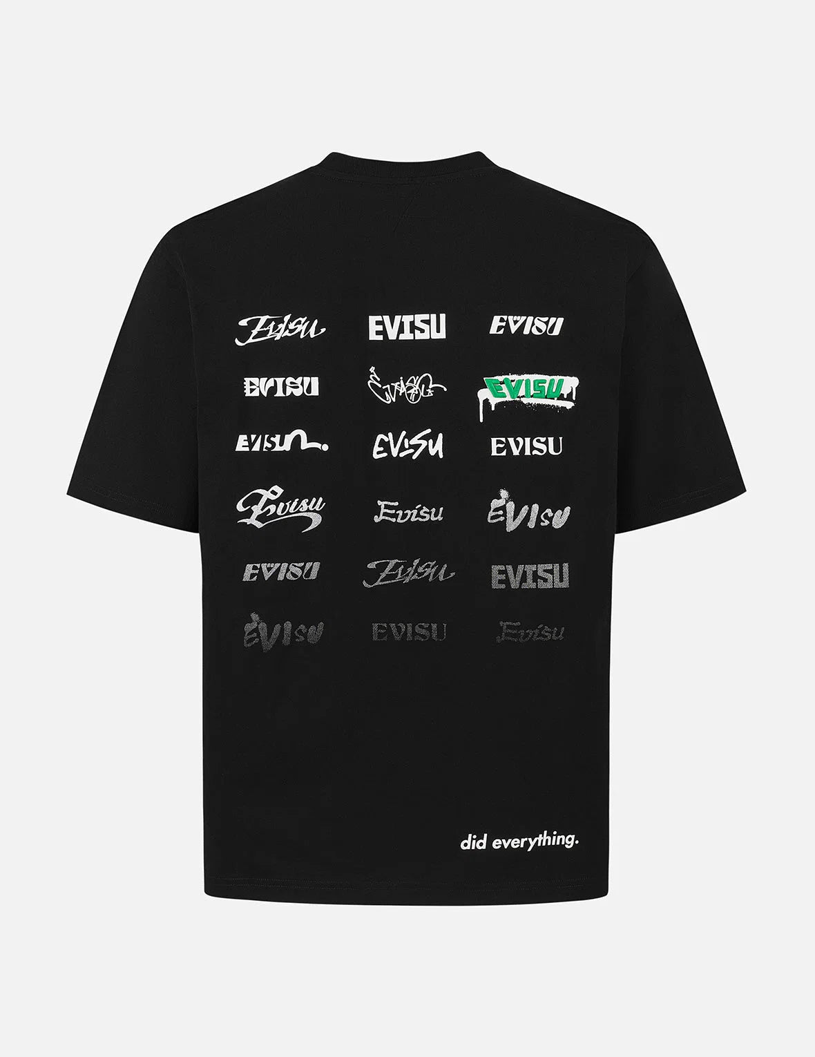 Logo and Slogan Print Regular Fit T-shirt