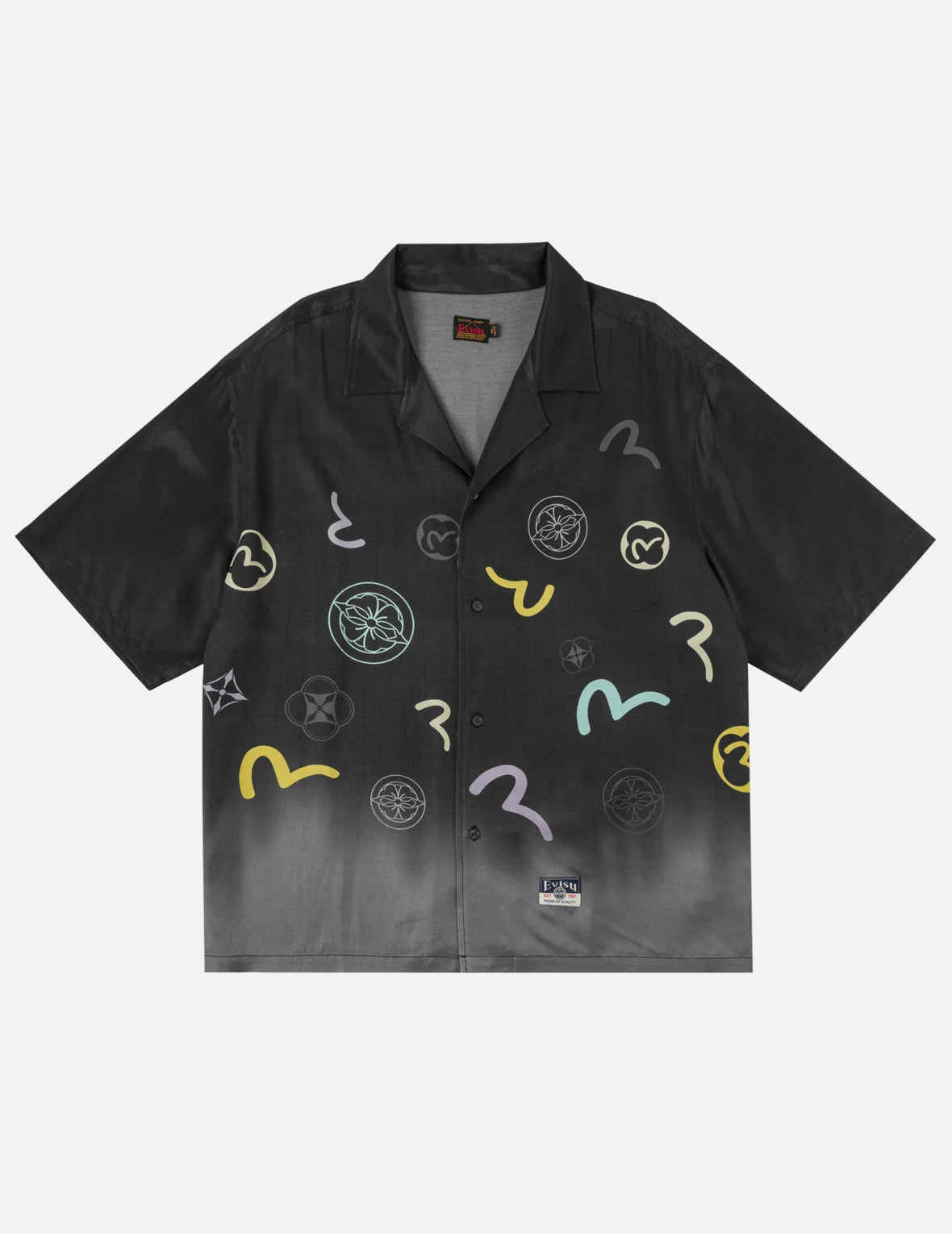 Dip-Dye Monogram Shirt