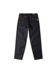 Handbrush Daicock Print with Wave Embroidery  Relax Fit Jeans