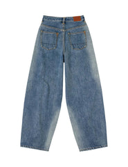 Distressed Daicock Balloon Jeans