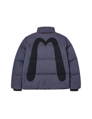 Inserted Daicock Embroidery Regular Fit Down Jacket