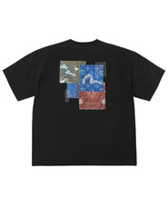 Multi-Pocket Sashiko Tee