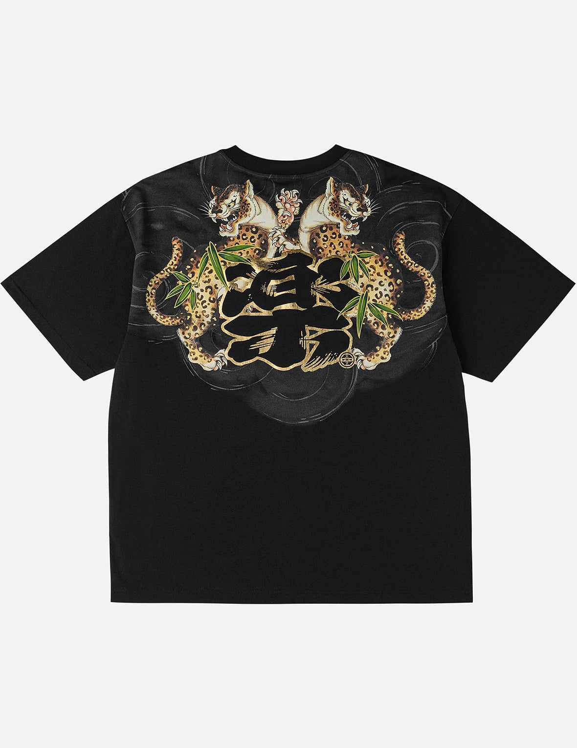 Kanji Leopard Print T-Shirt