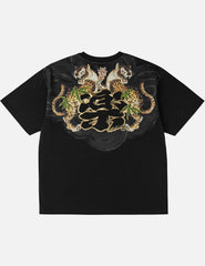 Kanji Leopard Print T-Shirt