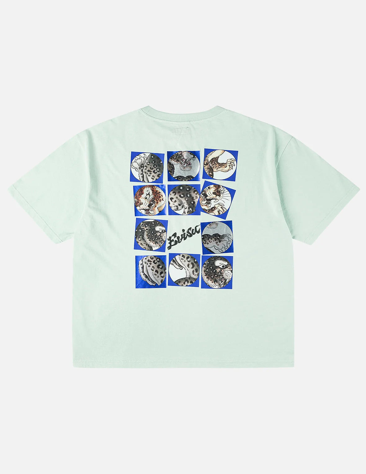 Leopard Grid Printed T-shirt