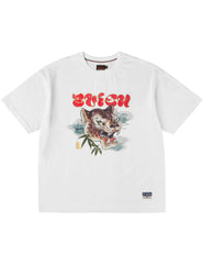 Leopard Head Print T-Shirt