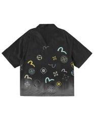 Dip-Dye Monogram Shirt