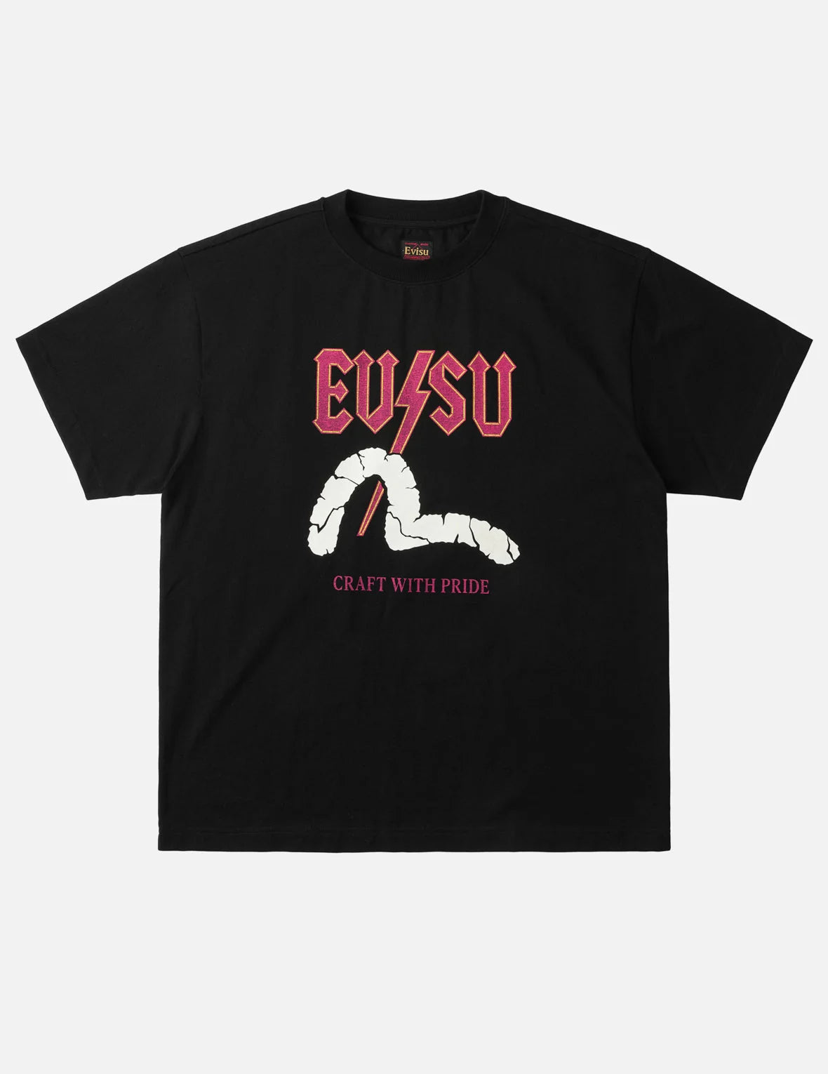 Lightning Seagull Graphic Print T-shirt