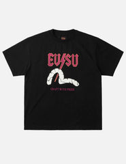 Lightning Seagull Graphic Print T-shirt