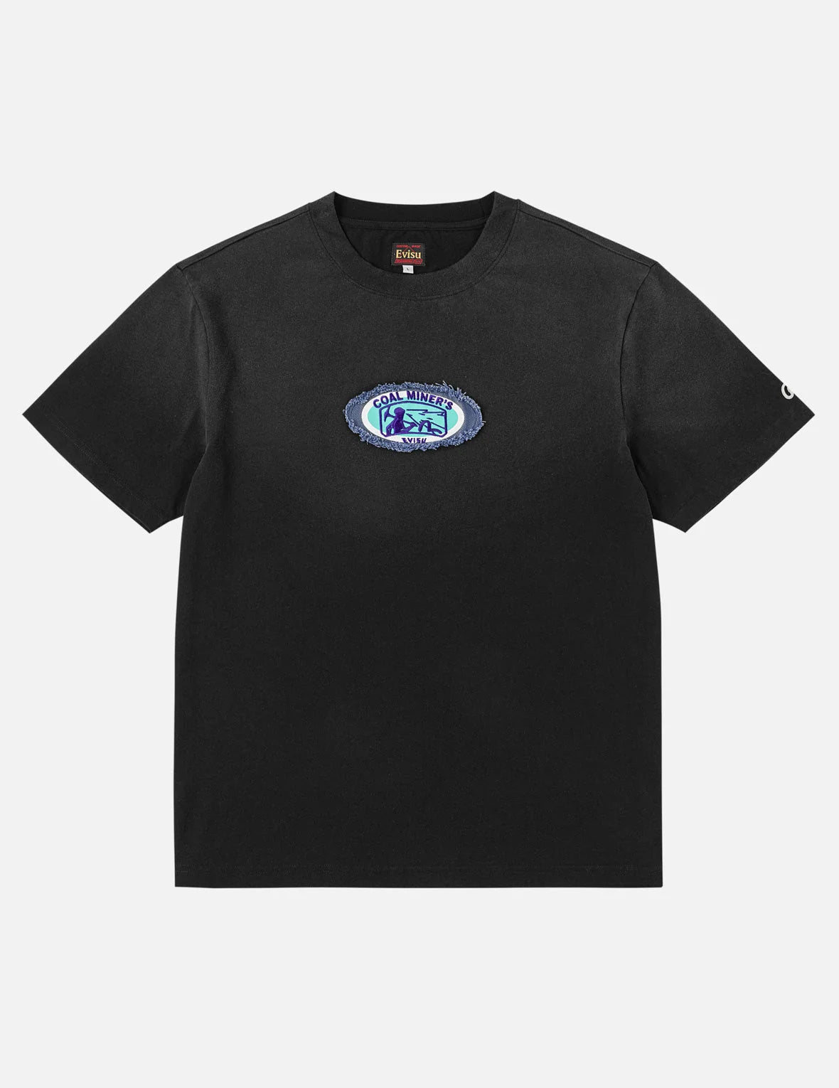 Washed Multi-process Miner Badge T-shirt