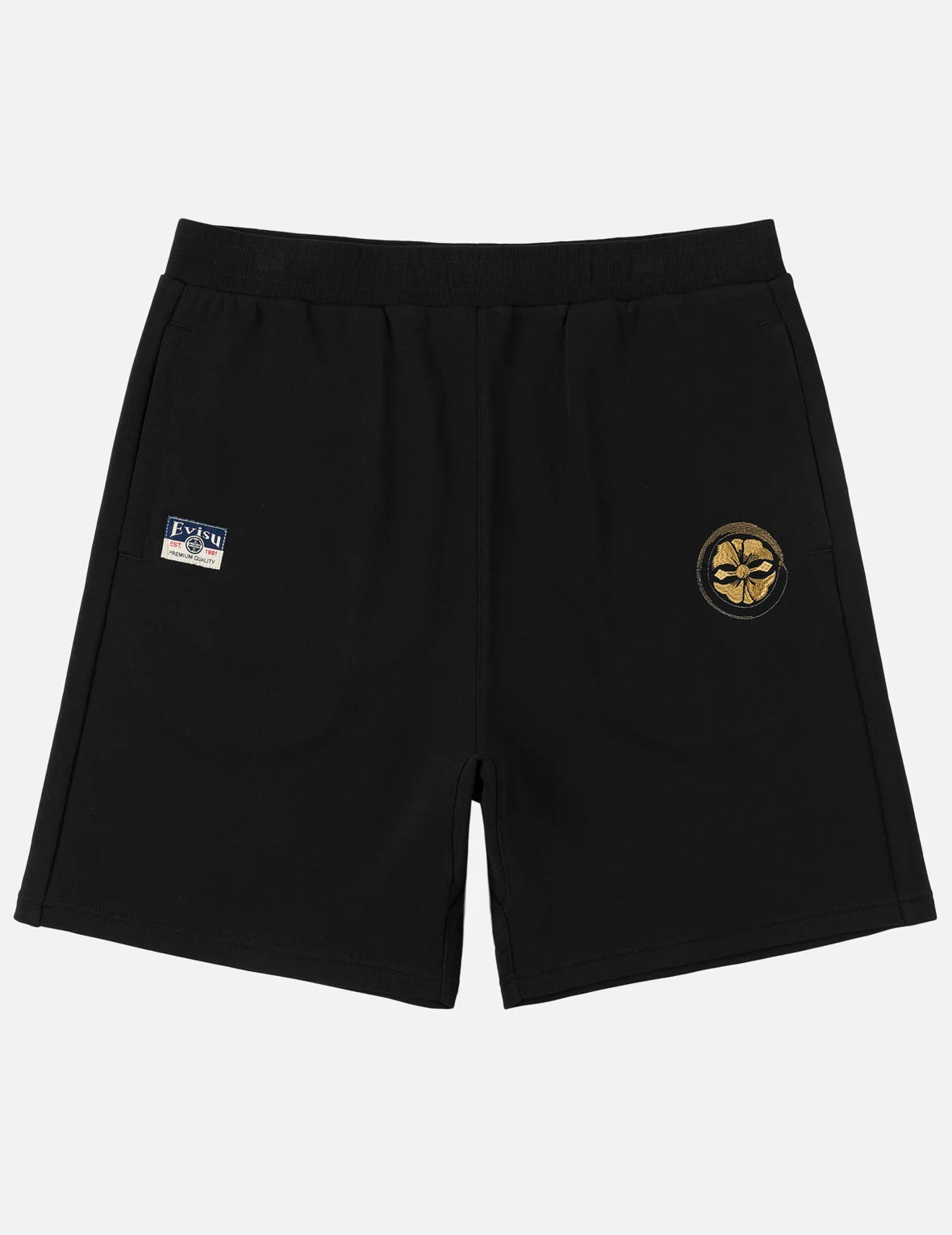 Kamon and Logo Embroidery Sweatshorts