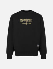 Kamon and Logo Brocade Applique Relax Fit Sweatshirts