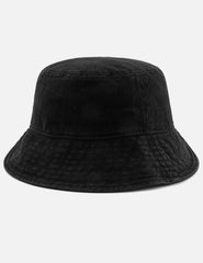 Rose Embroidery Denim Bucket Hat